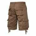 thumbnail image 7 of ZVNAΖH Men's Premium Twill Cargo Shorts Lightweight Multi Pocket Casual Outdoor Below The Knee Shorts, 7 of 7