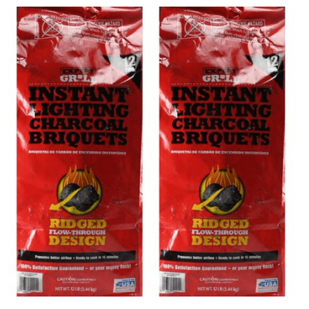 - (2 pack) Expert Grill 12 Lb Instant Charcoal