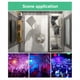 thumbnail image 5 of Bombilla LED RGB E27 de 16 Colores y 25 W con Control Remoto para Habitación, Jardín, Fiesta, Lámpara Inteligente con Regulador de Intensidad, Cálido., 5 of 5