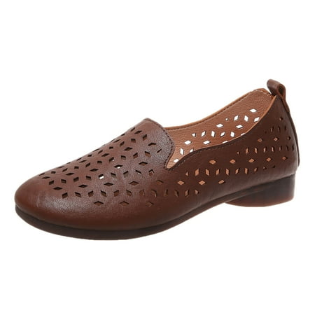 

WANYNG Women Breathable Lace Up Shoes Flats Casual Shoes Unisex Lightweight Work Shoes Sporty Breathable Slip Work Trainers Womens Casual Suede Shoes Mens Leather Casual Dress Shoes