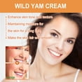 thumbnail image 4 of Crema de ñame silvestre de 70 g, crema de raíz de ñame silvestre, crema de ñame silvestre orgánica, crema de ñame silvestre hidratante natural para hombres, 4 of 5