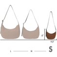 thumbnail image 7 of Nylon Crescent Bag - Casual Shoulder Crossbody with Adjustable Strap & Dual Interior Pockets, 7 of 7