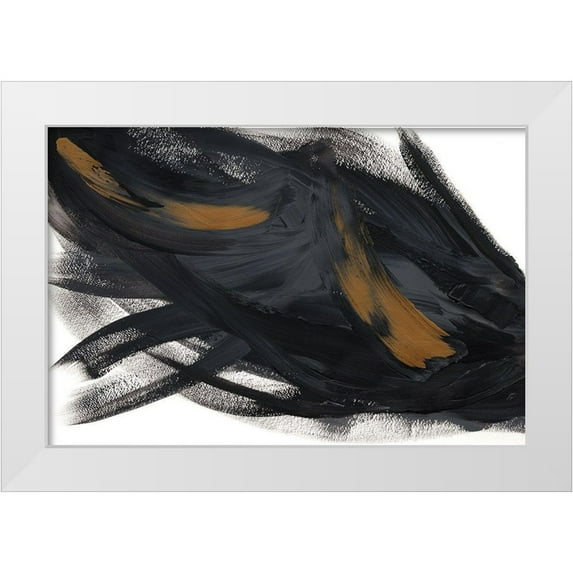 Lee, Judson 14x11 White Modern Wood Framed Museum Art Print Titled - Gold Overlay III