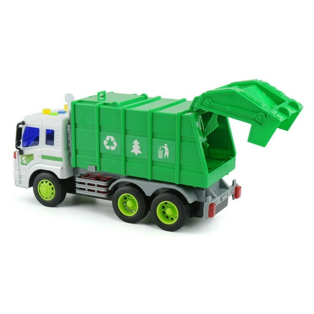 PLAYMOBIL Camion de recyclage vert 5679 jeu complet 