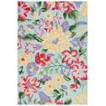 thumbnail image 2 of Safavieh Easy Care Alan Floral Area Rug, Blue/Pink, 4' x 6', 2 of 10