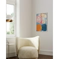 thumbnail image 4 of Oak Wood and Glass Single Picture Frame 24x36, 4 of 6