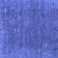 thumbnail image 1 of Ahgly Company Machine Washable Indoor Square Oriental Blue Industrial Area Rugs, 4' Square, 1 of 4