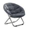 thumbnail image 4 of Silla de camping plegable Silla Silla de playa de ocio portátil Silla plegable perezosa gris kusrkot Asiento plegable, 4 of 8