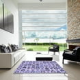 thumbnail image 7 of Ahgly Company Machine Washable Indoor Rectangle Transitional Slate Blue Area Rugs, 8' x 10', 7 of 7