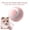 Pink, variant on Qocolcyl Smart Automatic Rolling Cat Ball Toy, Obstacle Avoid Gravity Interactive Hunting Toy, 2 Modes TPR Silicone Self Moving Anxiety Relief Enrichment Play Ball For Small Medium Cats Dogs Indoor