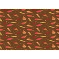 thumbnail image 1 of Ahgly Company Machine Washable Indoor Rectangle Transitional Saffron Red Area Rugs, 7' x 10', 1 of 7