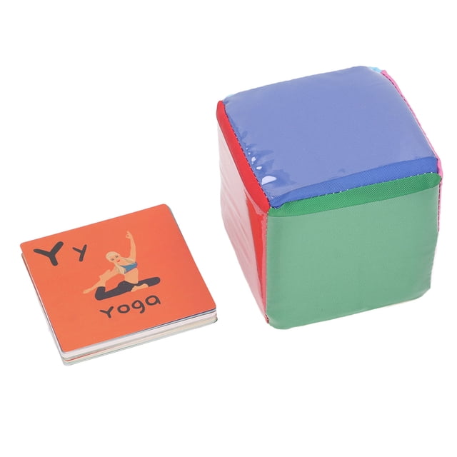 Juego de dados suaves dados de espuma suave juego educativo DIY juguete de dados con bolsillos transparentes para tarjetas de 6 lados 39 pulgadas ANGGREK Otros