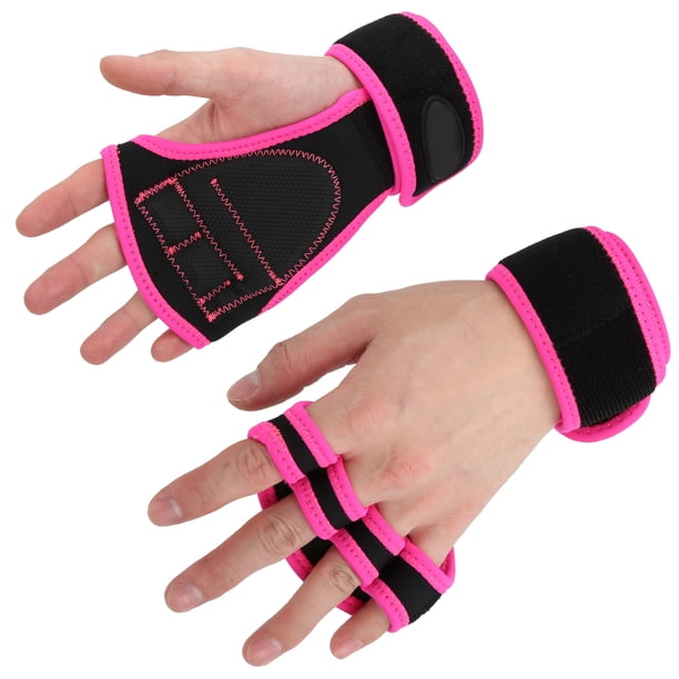 GRIPS DE SILICONA PARA GIMNASIO - Protegen Manos, Evitan Callos En Dominadas, Mancuernas - Incluye Funda