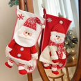 thumbnail image 4 of Medias navideñas grandes con muñeco de nieve CHAO 1 bolsa de regalo, 4 of 4