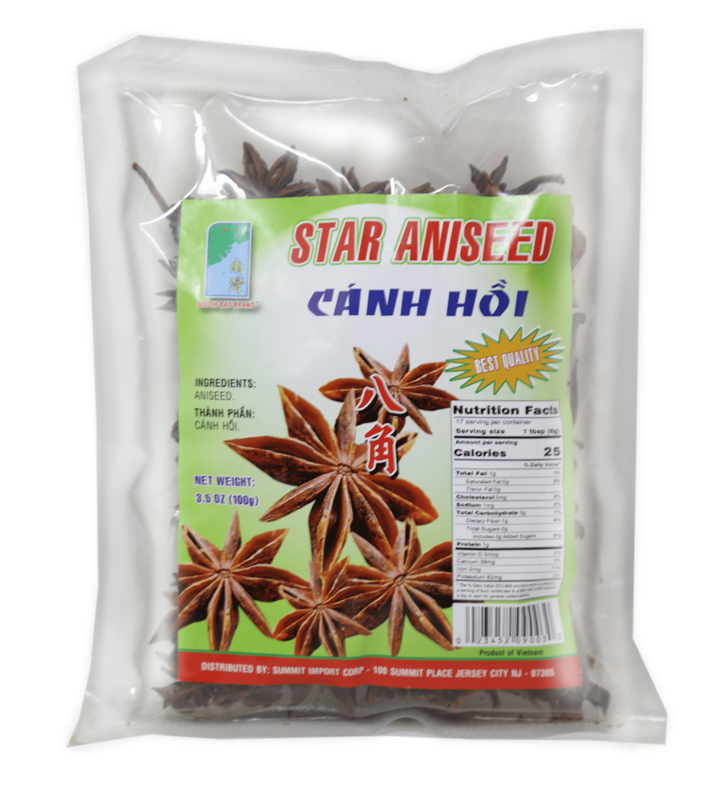 South Bay Brand Star Aniseed Canh Hoi 3.5 Oz (100 g)