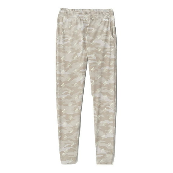 Victoria's Secret Pink Active Ultimate High Waist Jogger Color Grey Logo Camo Size Medium NWT
