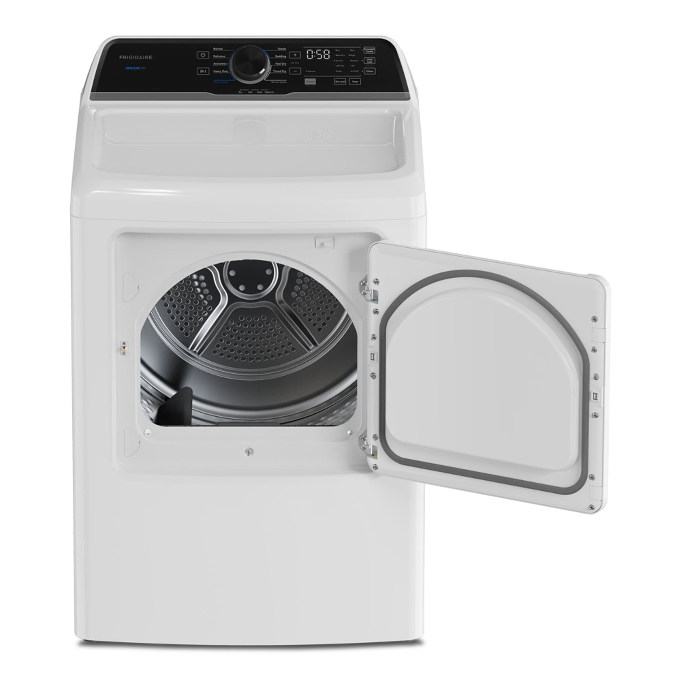 Frigidaire White Electric Dryer 7 cu ft Model FLVE7523BW