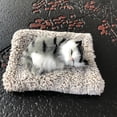 thumbnail image 5 of Leadrop Simulation Sleeping Cat Plush Bamboo Charcoal Doll Car Dashboard Decoration, 5 of 11