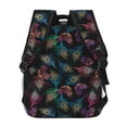 thumbnail image 4 of Disketp Feathers And Butterflies Backpack for Men and Women - Lightweight Backpack Classical with Multi-pockets Casual Daypack for College Workplace Travel, 4 of 5