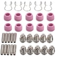 thumbnail image 1 of 35 Unids Cortador de Plasma Ag60 Sg55 Antorcha De Corte Consumibles Electrodo Boquilla Cortador Kit Antorcha De Soldadura Accesorios, 1 of 5