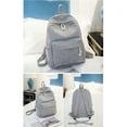 thumbnail image 4 of relayinert Cloth Lightweight And Practical Shoulder Bag For Everyday Practical Gifts Spacious School Backpack light green 1Set, 4 of 6