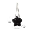 thumbnail image 2 of Jiibva Cute Five Point Star Shape Shoulder Bag Crossbody Bag Y2K Kawaii Messenger Bag Cartoon Chain Bag Woman Purse Leisure Shopping Bag, 2 of 7