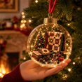 thumbnail image 2 of Glowing Christmas Story Ornament Light-Up Mini Holiday Scene,Clear 3-4 Inch Christmas Balls,Christmas Tree Ornaments,Glowing Christmas Ornaments for Home Decor, 2 of 5