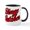White/Black Inside, variant on CafePress - Binge Watcher - 11 oz Ceramic Mug - Novelty Coffee Tea Cup