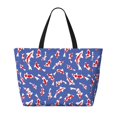 thumbnail image 2 of Easygdp Beautiful Koi Fish Bolsa de Viaje de Playa de Gran Capacidad, Bolsa Tote Perfecta para la Playa, Escapadas de Fin de Semana y Viajes, 2 of 7