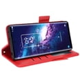 thumbnail image 2 of TCL 20 Pro 5G Case , PU Leather Flip Cover Card Slots Magnetic Closure Wallet Case for TCL 20 Pro 5G, 2 of 5