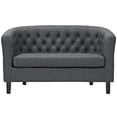 thumbnail image 3 of Modway Prospect Upholstered Fabric Loveseat in Gray, 3 of 4