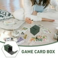 thumbnail image 3 of OULII Game Cards Storage Holder PU Case Safe Material for Daily Use Green Color, 3 of 5