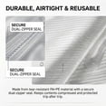 thumbnail image 6 of CCCHCY Reusable Travel Vacuum Bag Set,with Rechargeable Air Pump, for Clothes and Clothing, 6 of 9