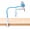 blue, variant on Bird Perch Stand Bird Training Portable Tabletop Platform Parrot Rainbow Desktop Interactive Stand Bird Indoor Toy Station Pole,blue