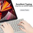 thumbnail image 4 of 10 inch Bluetooth Keyboard Touch, Ultra-Slim Wireless Bluetooth Keyboard with Touchpad, Built-in Rechargeable, 4 of 5