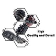 thumbnail image 2 of Exclusive Set of 6 Monster Dinosaur vs Kong Toys Movable Joint Action Figures, King of The Monster Dinosaur Shin Ghidorah Skull Crawler Mecha Cake Toppers Pack, 2 of 6
