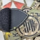 thumbnail image 3 of Insignia bordada de las Fuerzas Especiales Ranger Airborne, Parche de ropa táctica, Bandera de dedo de calavera cruzada de Caballeros Templarios de Chile, 3 of 4
