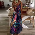 thumbnail image 3 of Tiger Animal Graffiti Fine Art Sleeveless Dress Summer Dress Woman 2025, 3 of 7