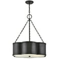 thumbnail image 4 of 3 Light Medium Drum Chandelier In Traditional Style 22 Inches Wide By 26.5 Inches High-Blackened Brass Finish Hinkley Lighting 4446Blb, 4 of 4