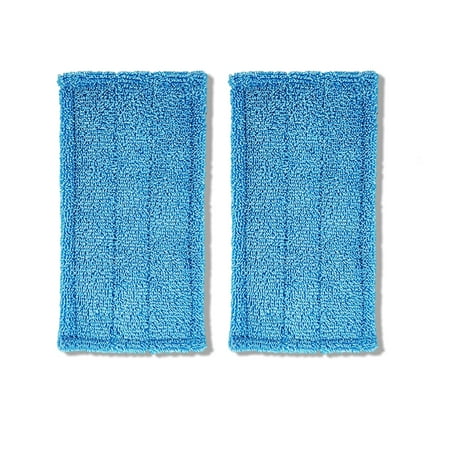 

KIKIO Pack of 2 Head Dorm Tile Mopping Pad Reusable Washable Dry Wet Dirt Cleaning Accessories Replacement for