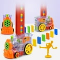 WANGJIAOID Animal Train Car Toy Dominoes For 3 1 2 Years Old Boys