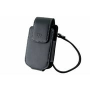 <mark>BlackBerry</mark> Leather <mark>Case</mark> with Strap for <mark>BlackBerry</mark> Pearl Flip 8220 - Black