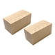 thumbnail image 3 of Bloques de tallado de madera de , kit de bloques de madera, ayuda didáctica, bloque de madera sin terminar para modelismo de carpintería DIY, 5 cm x 5 cm x 10 cm, 3 of 9