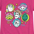 thumbnail image 3 of Toy Story 4 - Group Grid - Toddler & Youth Girls Short Sleeve Graphic T-Shirt, 3 of 5