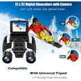 thumbnail image 3 of BekinTek 12x32 Digital Binoculars with Camera 2.4" LCD 12x Optical Zoom 8x Digital Zoom 48MP Photo 2.5K Video Recoder Camcorder for Bird Watching Concerts Sports Games, 3 of 18