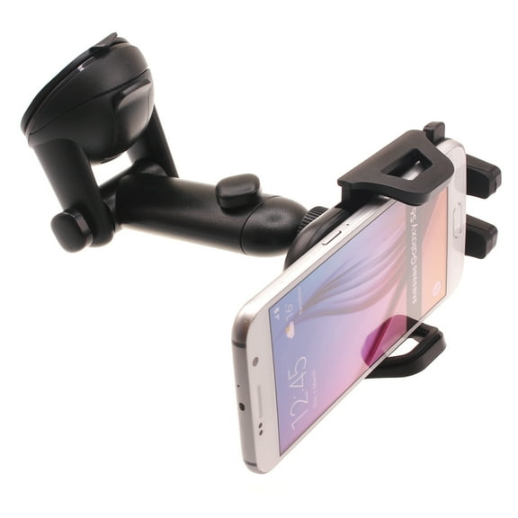 Dash Car Mount for Samsung Galaxy A05/A04e/A03s - Windshield Holder Telescopic Cradle Swivel