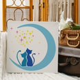 thumbnail image 4 of Plantillas de Luna y Gato - Plantillas de plástico de 30 x 30 cm con forma de luna y estrella para dibujar y pintar sobre madera, suelo, pared y azulejos., 4 of 9