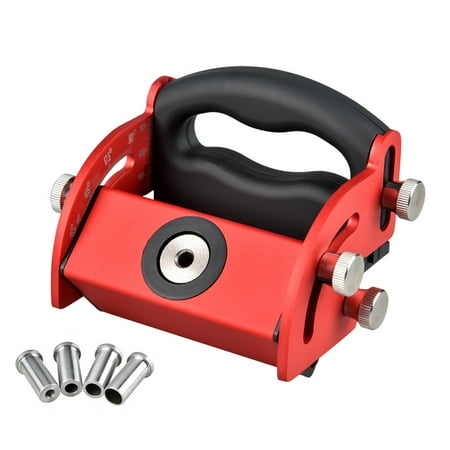 

Kmxyo 1 Set Oblique Hole Locator Adjustable Locatable Multi-angle Precision Punching High Efficiency Woodworking Hole Positioner Carpentry Supply