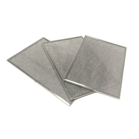 Range Hood Grease Filter - Three Pack Compatible With Frigidaire Model Numbers FHWC3040MSA-11, FHWC3040MSB