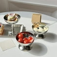 thumbnail image 6 of 1Pc Stainless Steel Ice Cream Goblet Cup,Reusable Serving Dessert Bowls Cups,Round Footed Sauce Bowls,Yogurt Snack Candy Cups,Serving Dessert Dish Bowls for Salad Fruit Cereal Pudding Candy Snack, 6 of 6